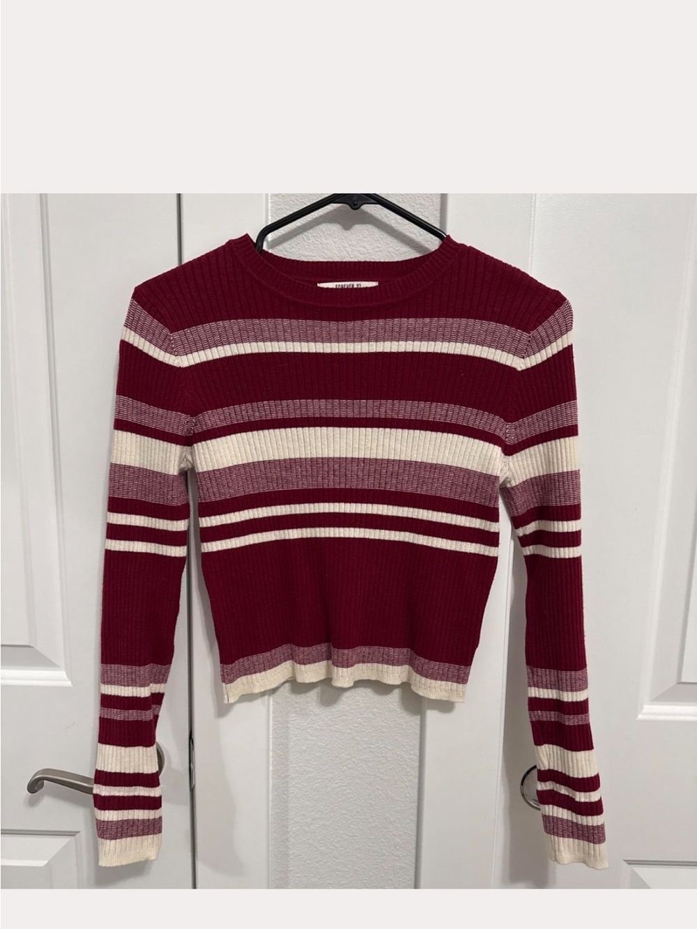 Forever 21 Ribbed Stripe Sweater